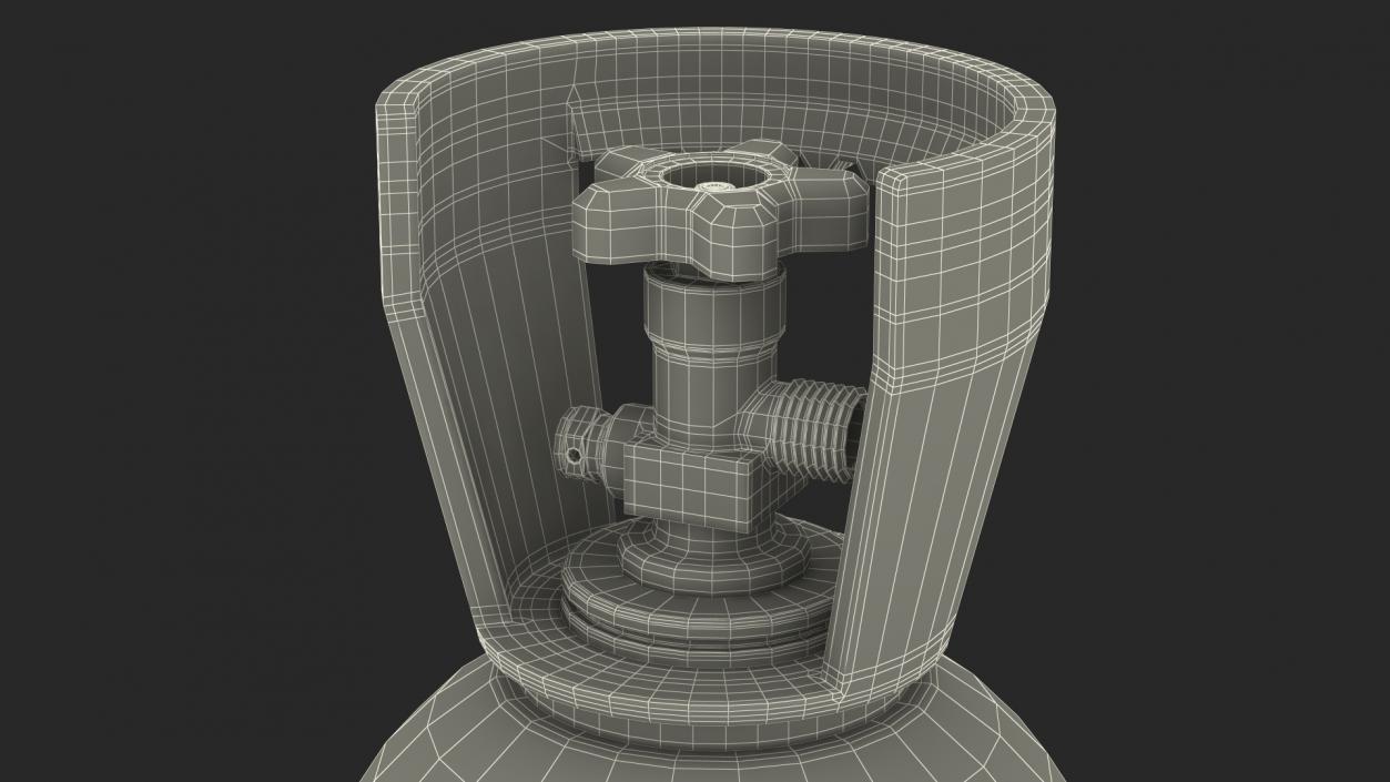 CO2 Cylinder 3D