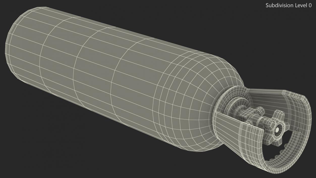 CO2 Cylinder 3D