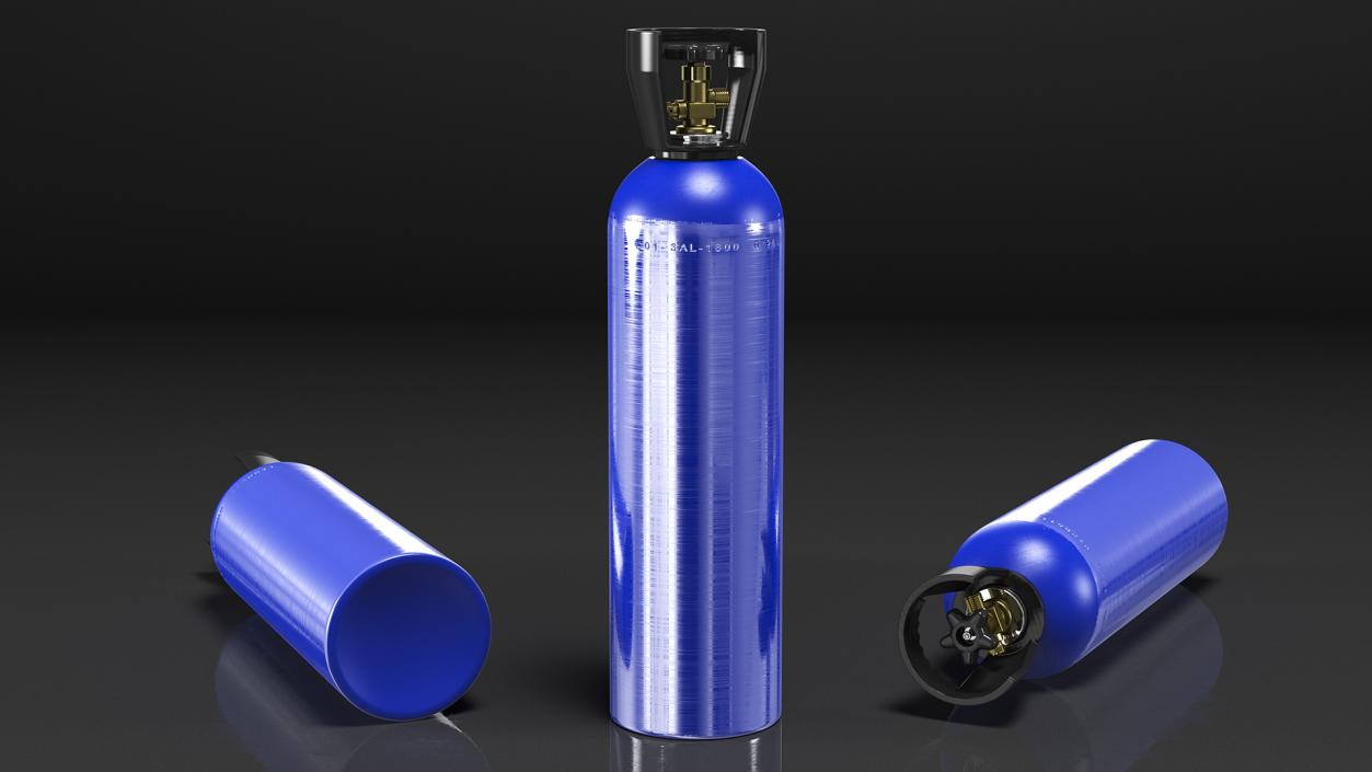 CO2 Cylinder 3D