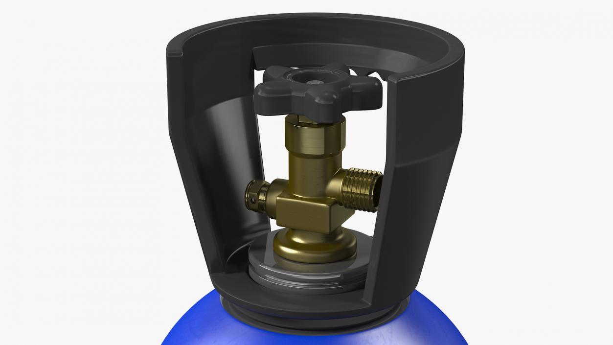 CO2 Cylinder 3D