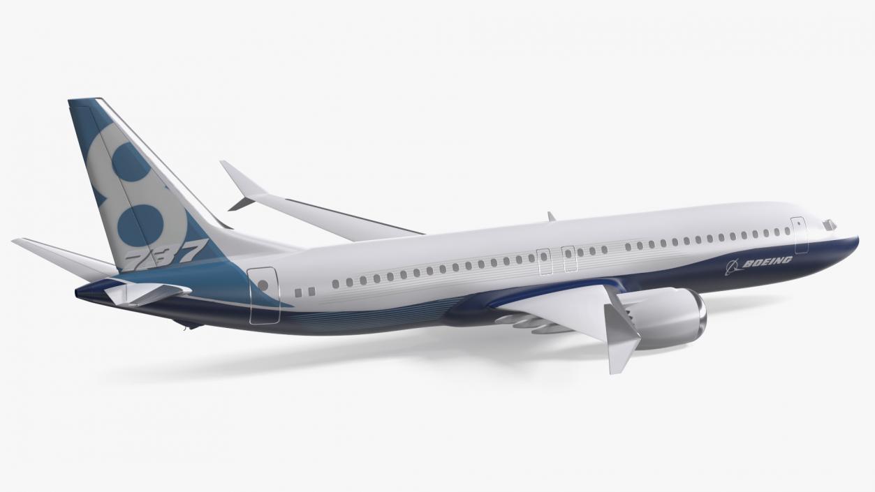 Boeing 737 Max 8 Scale 3D