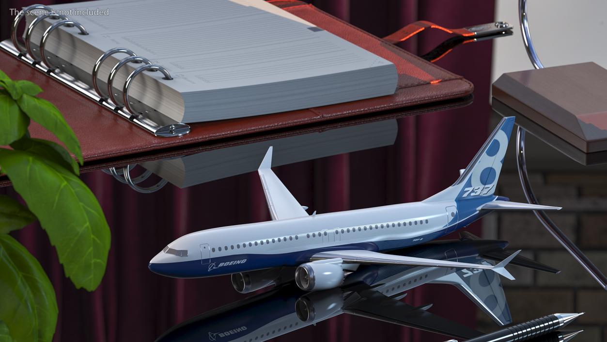 Boeing 737 Max 8 Scale 3D