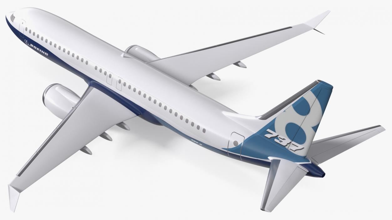 Boeing 737 Max 8 Scale 3D