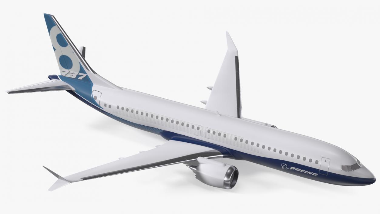 Boeing 737 Max 8 Scale 3D