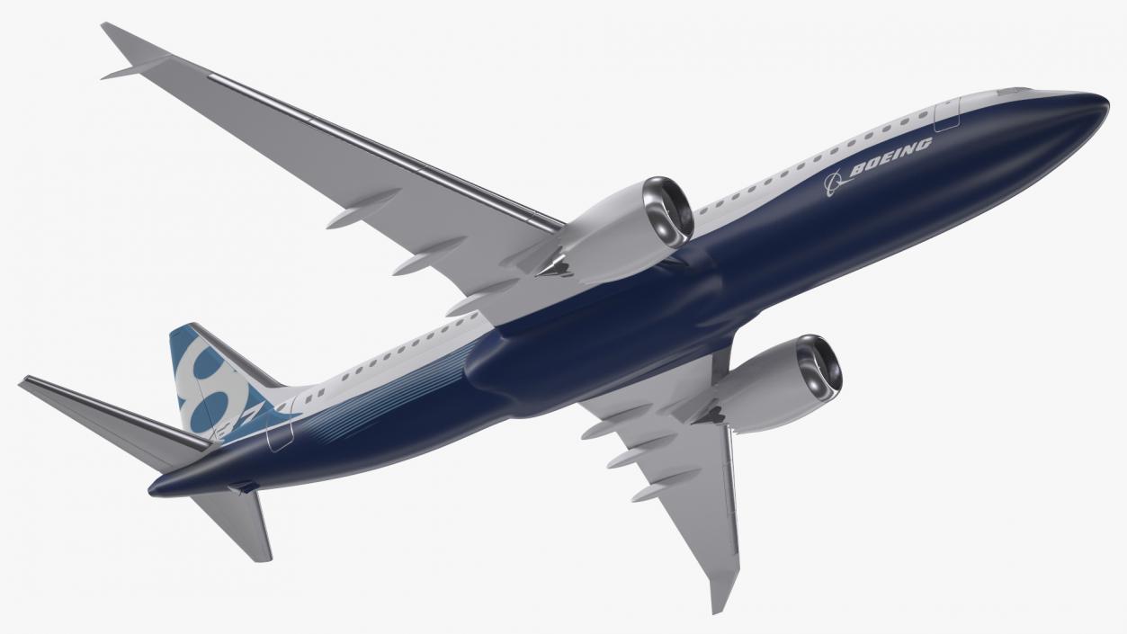 Boeing 737 Max 8 Scale 3D