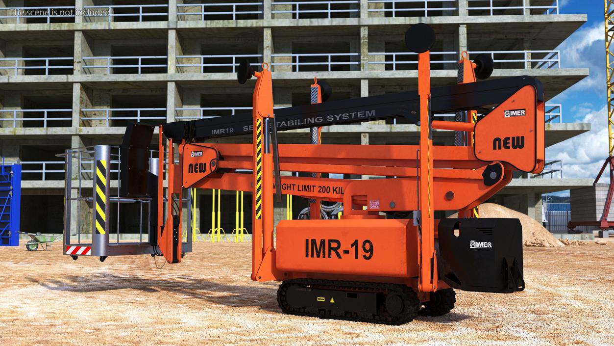 3D model Imer Self Stabilizing Scissor Lift IMR19