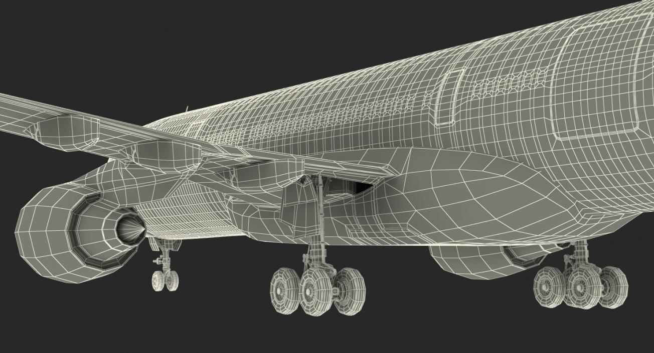 3D Airbus A330 P2F Generic model