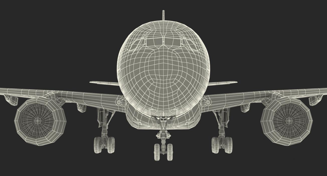 3D Airbus A330 P2F Generic model