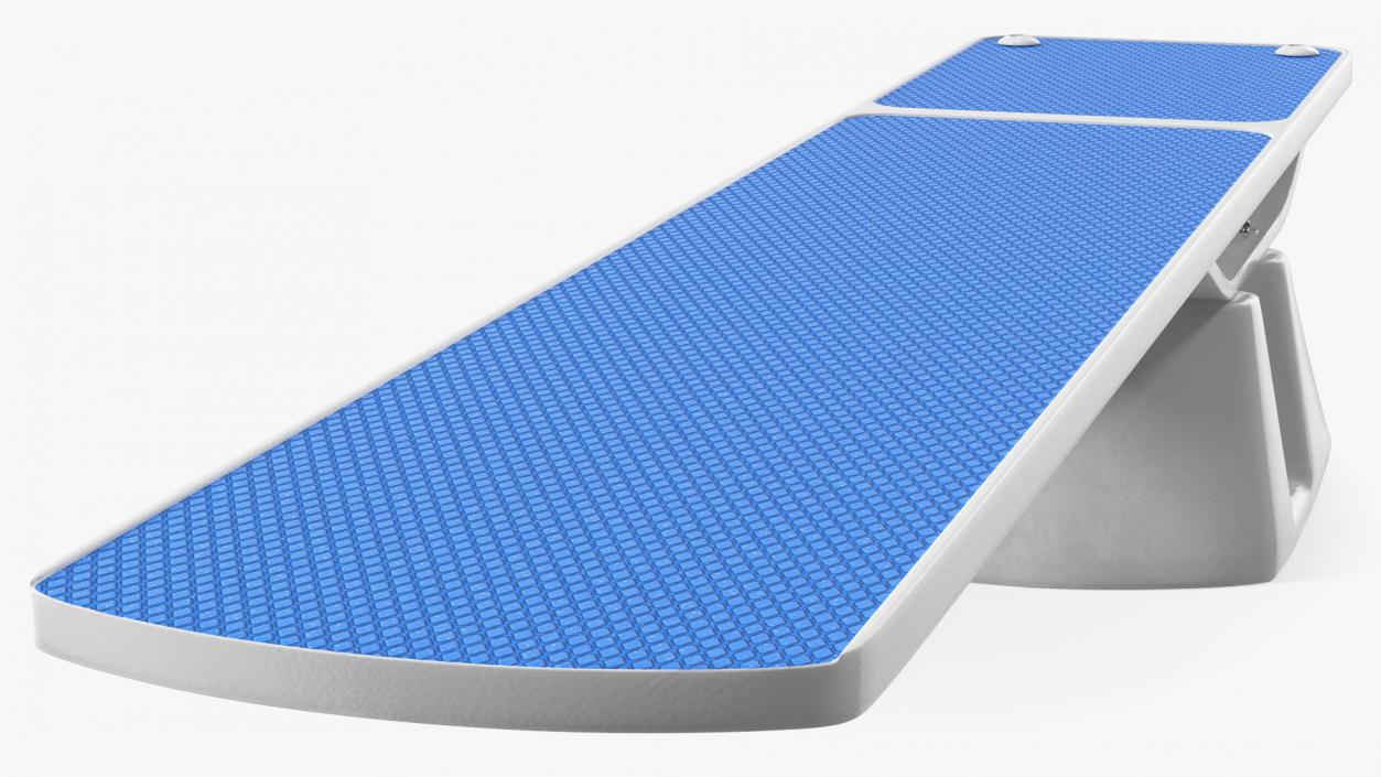 Pool Diving Board Blue 3D