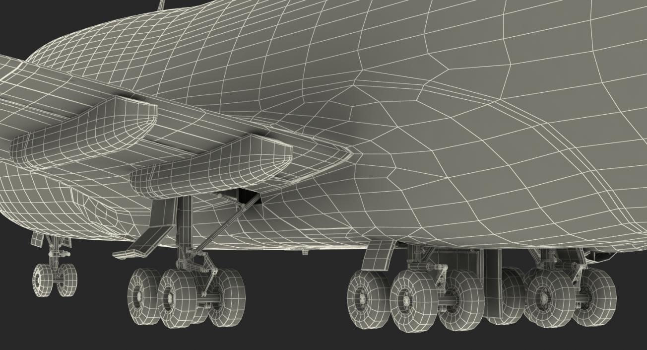 3D model Boeing 747-100B Generic Rigged