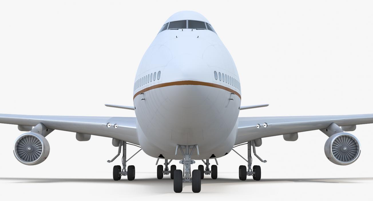 3D model Boeing 747-100B Generic Rigged