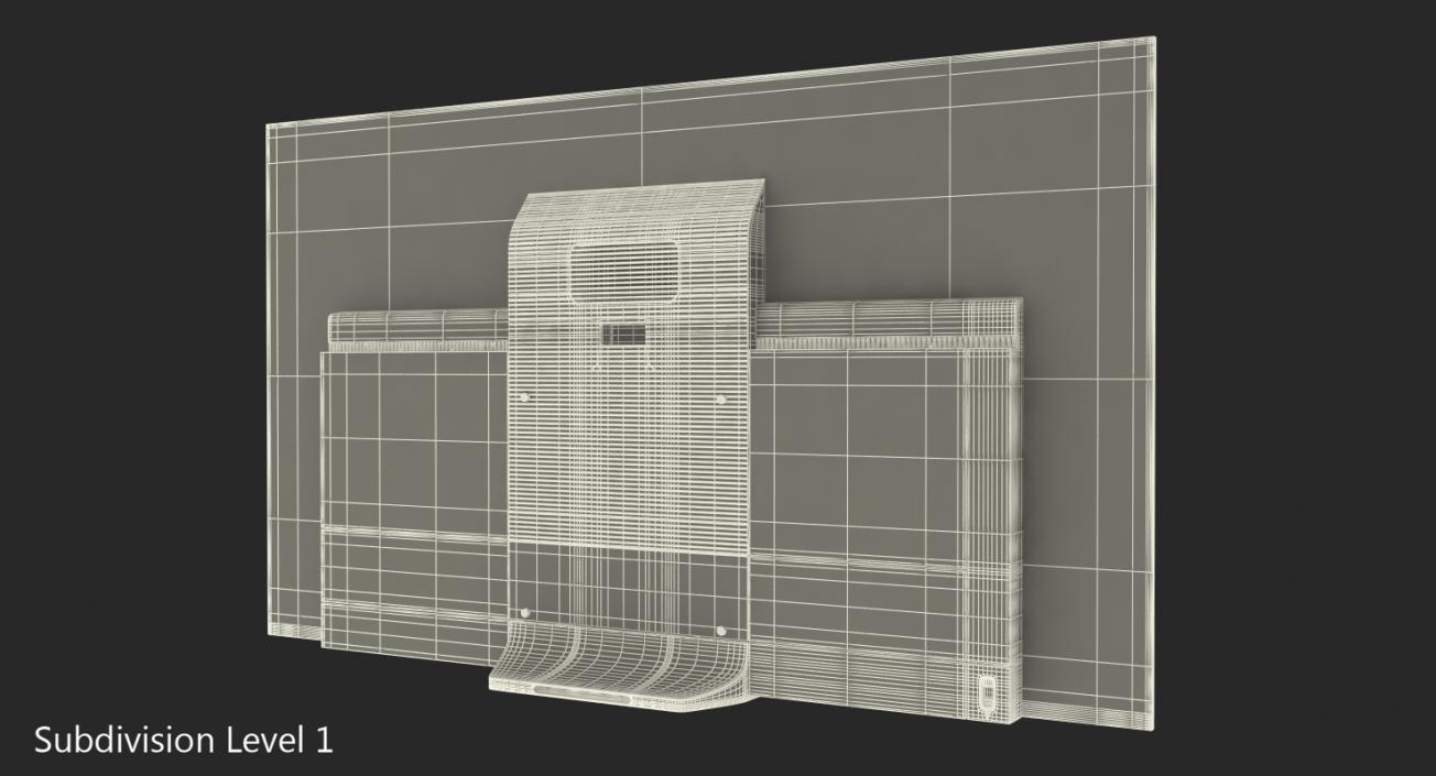 3D 55 OLED TV On model