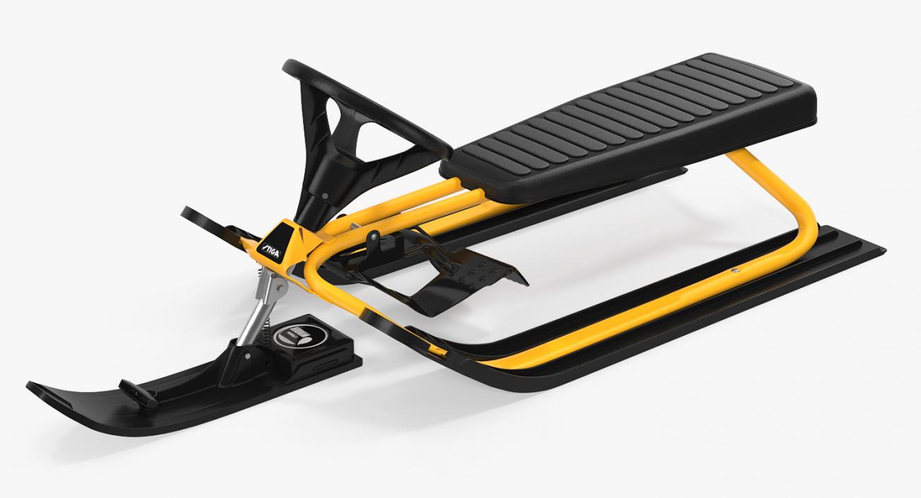 3D Stiga Snow Racer Sled