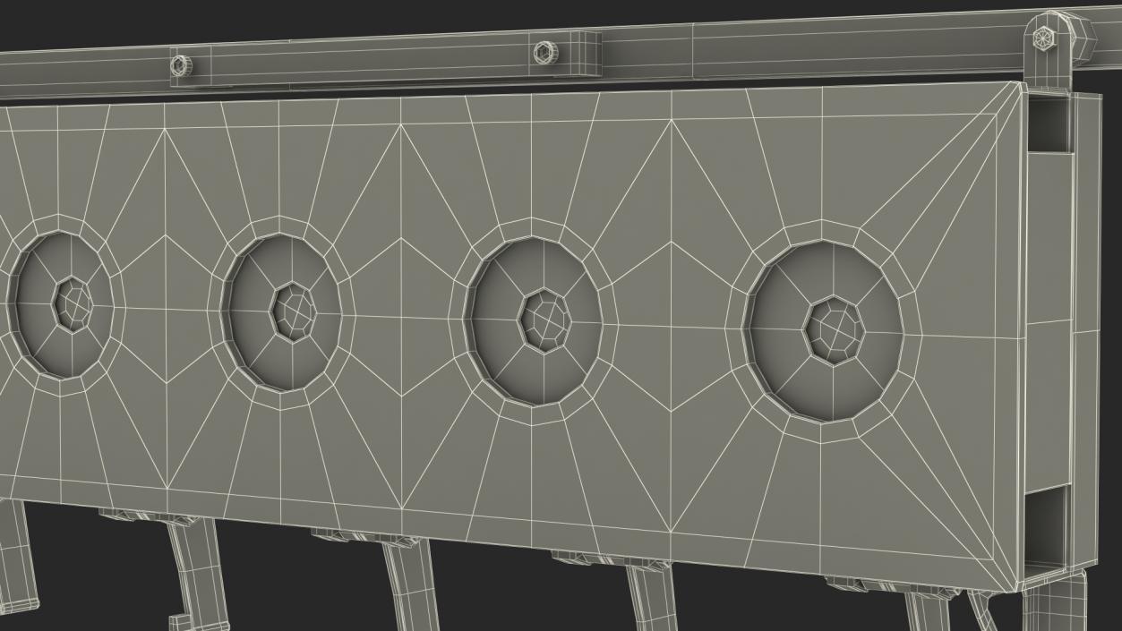 3D model Biathlon Knockdown Target