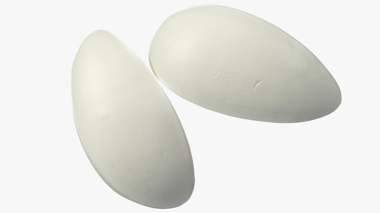 Hard Boiled Egg Quarters 3D model