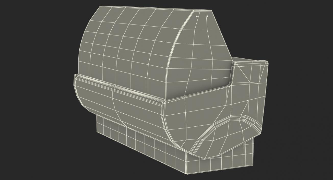 Supermarket Food Display 3D model