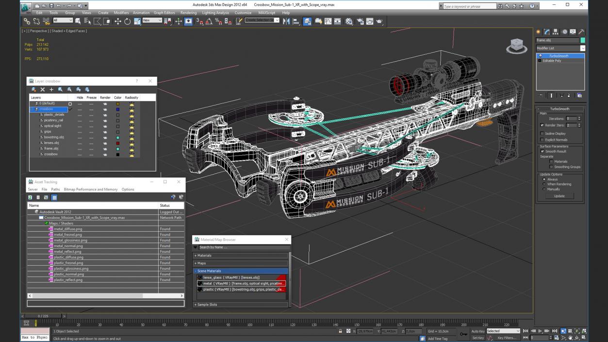 3D Crossbow Mission Sub-1 XR with Scope