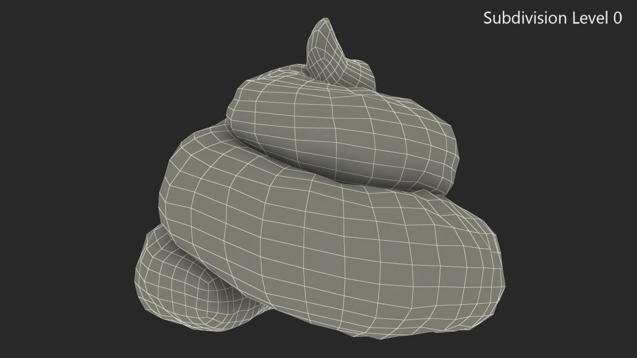 3D model Pile Of Crap Natural