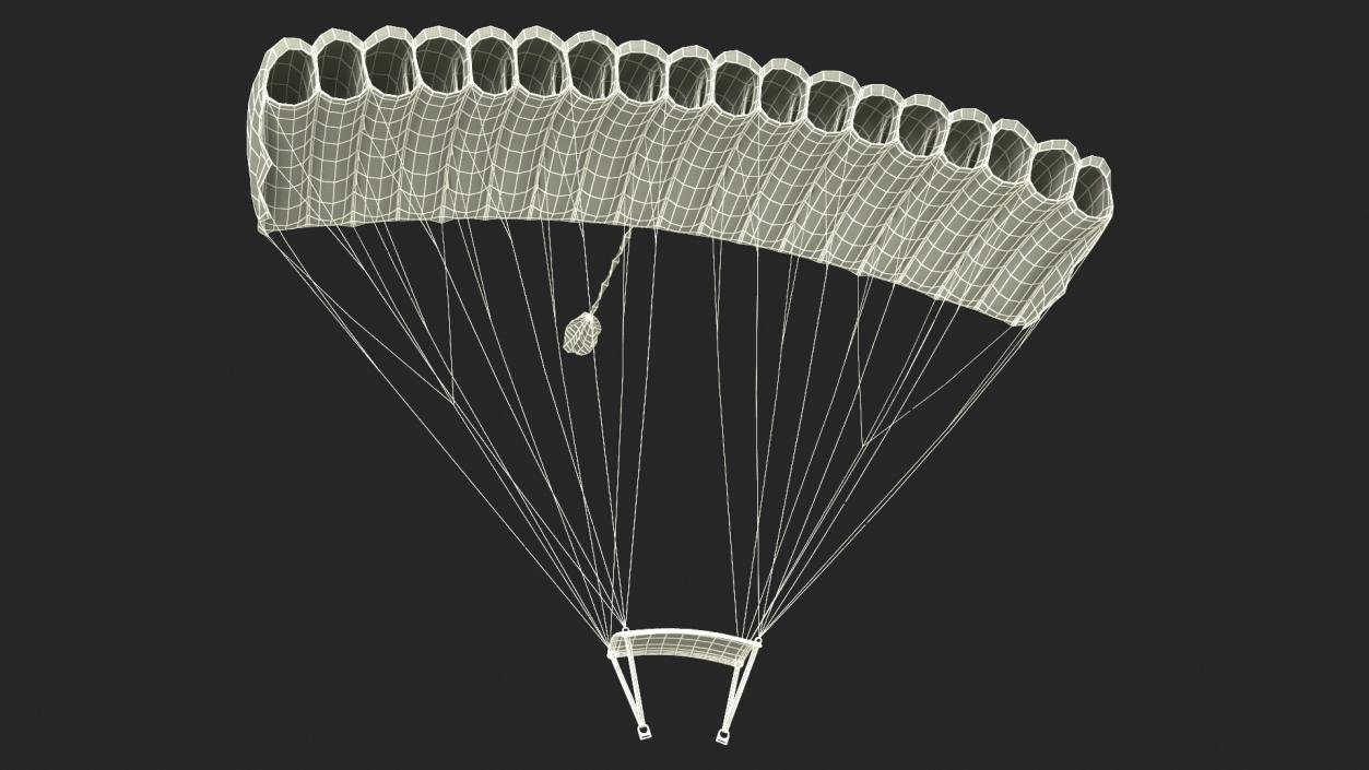 Ram Air Parachute 3D