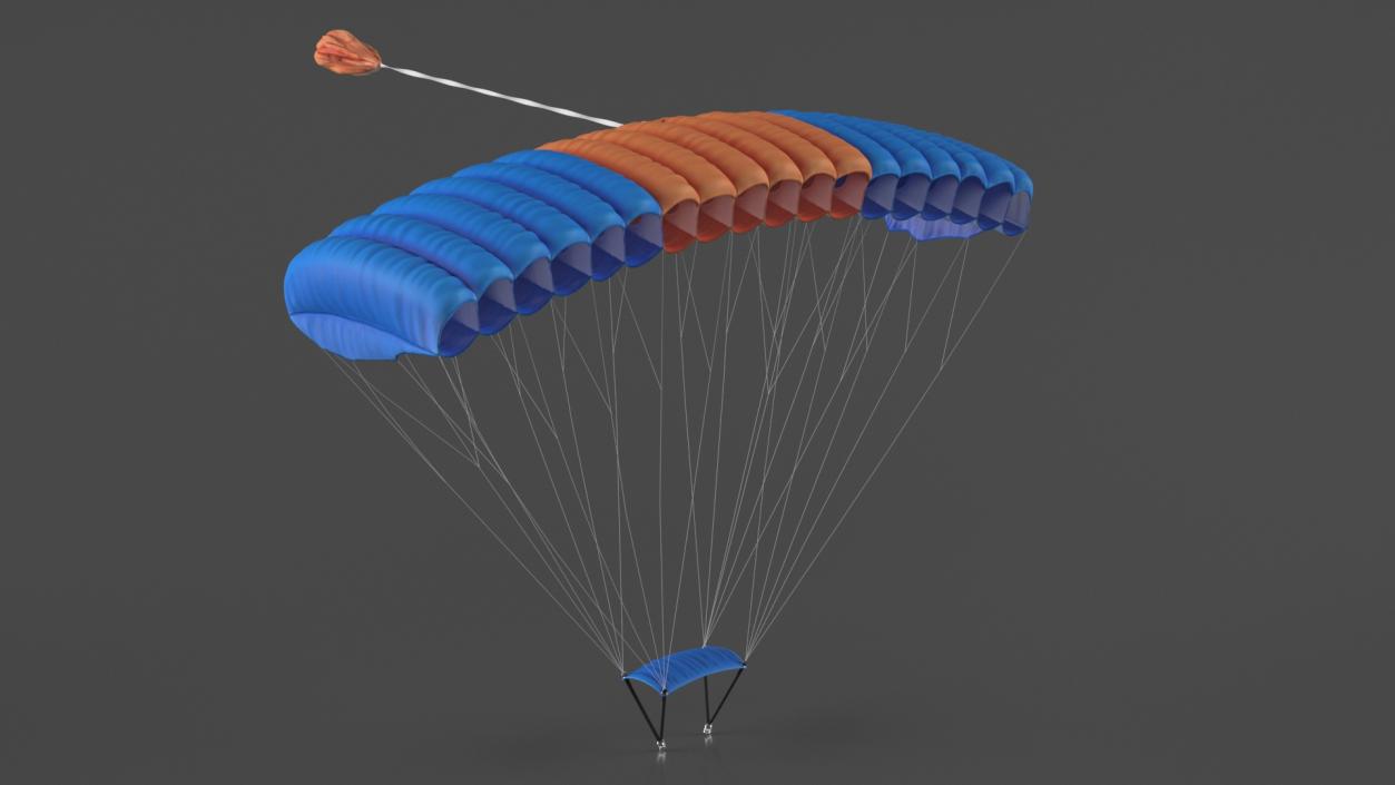 Ram Air Parachute 3D