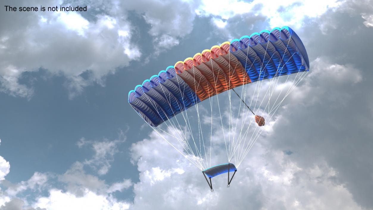 Ram Air Parachute 3D