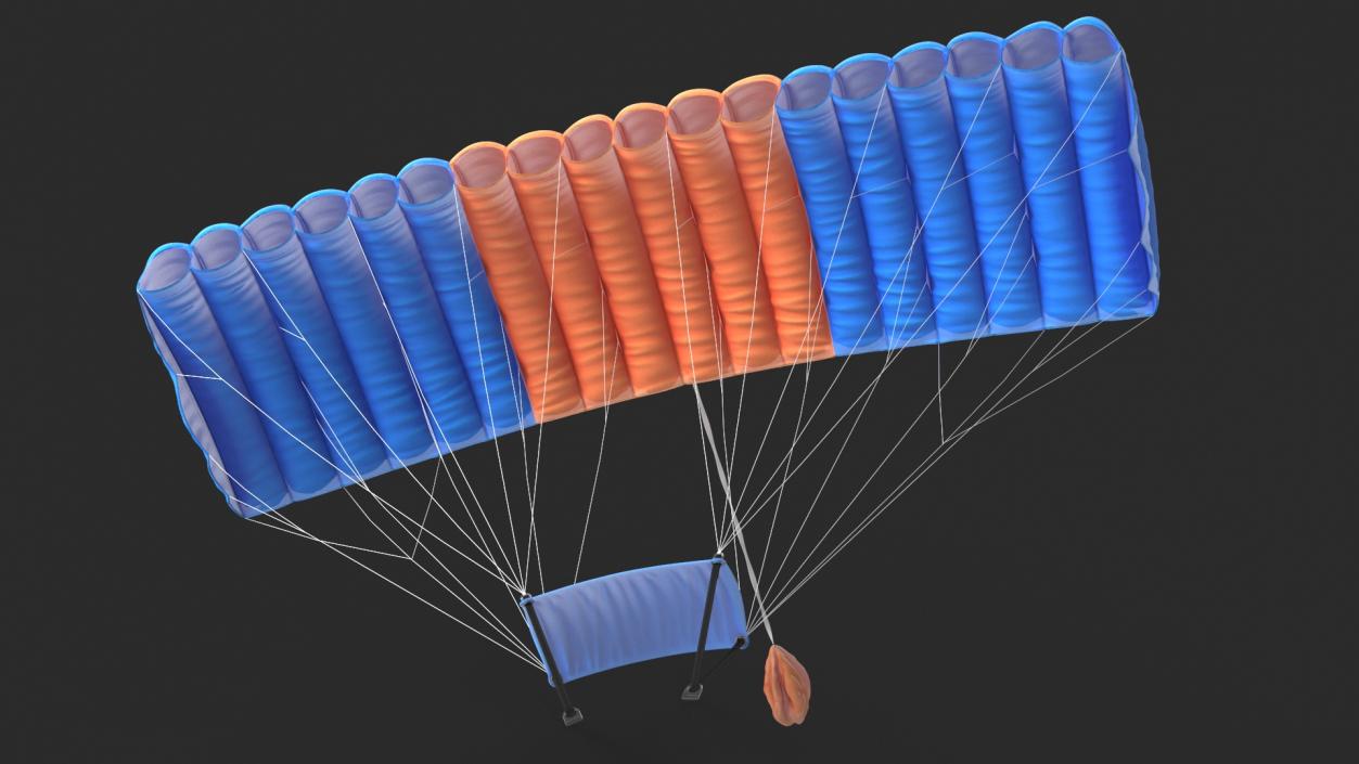 Ram Air Parachute 3D