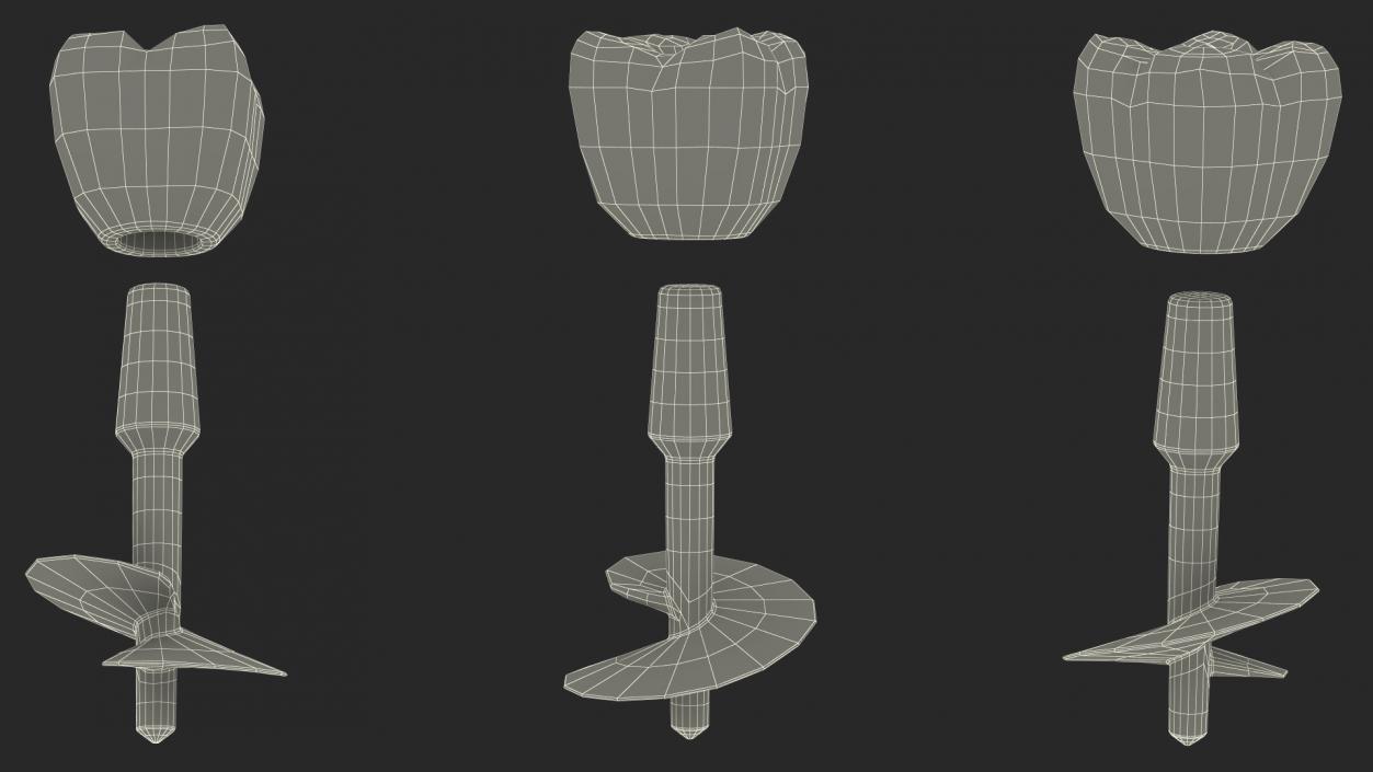 3D BCS Series Dental Implants 4 cm