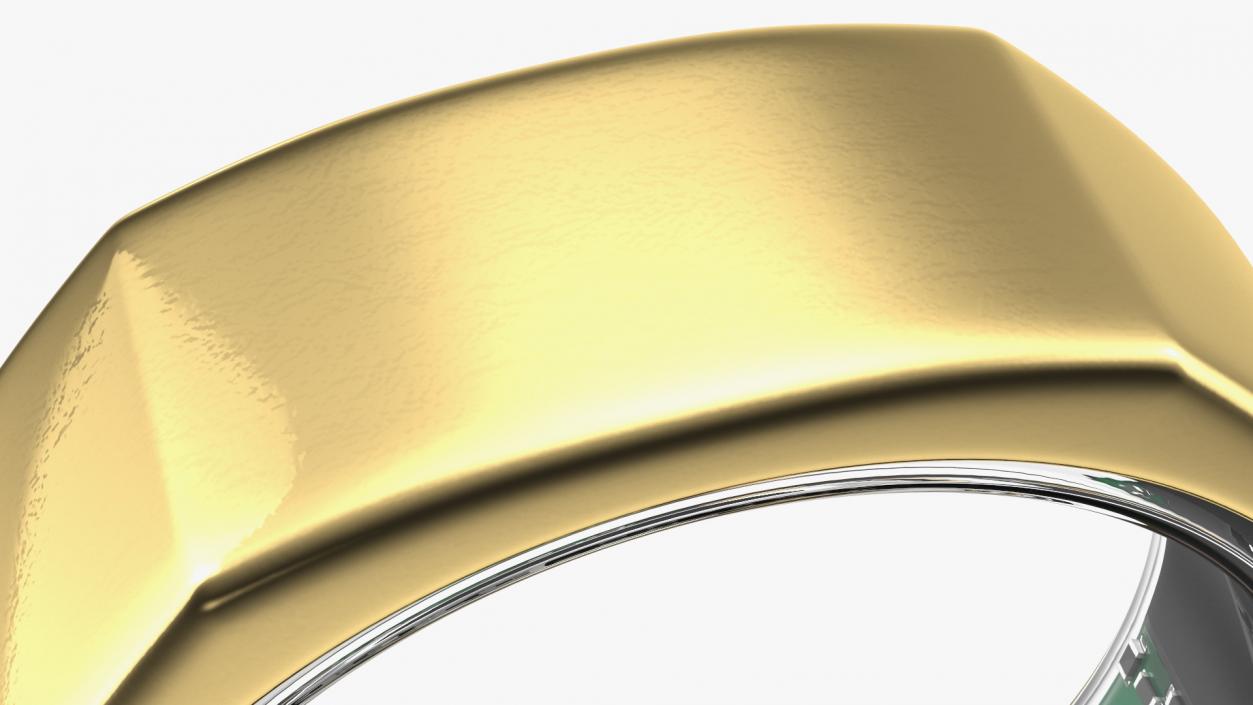 Oura Ring Gold 3D model