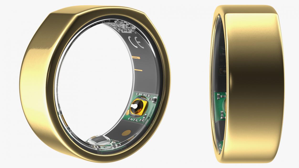 Oura Ring Gold 3D model