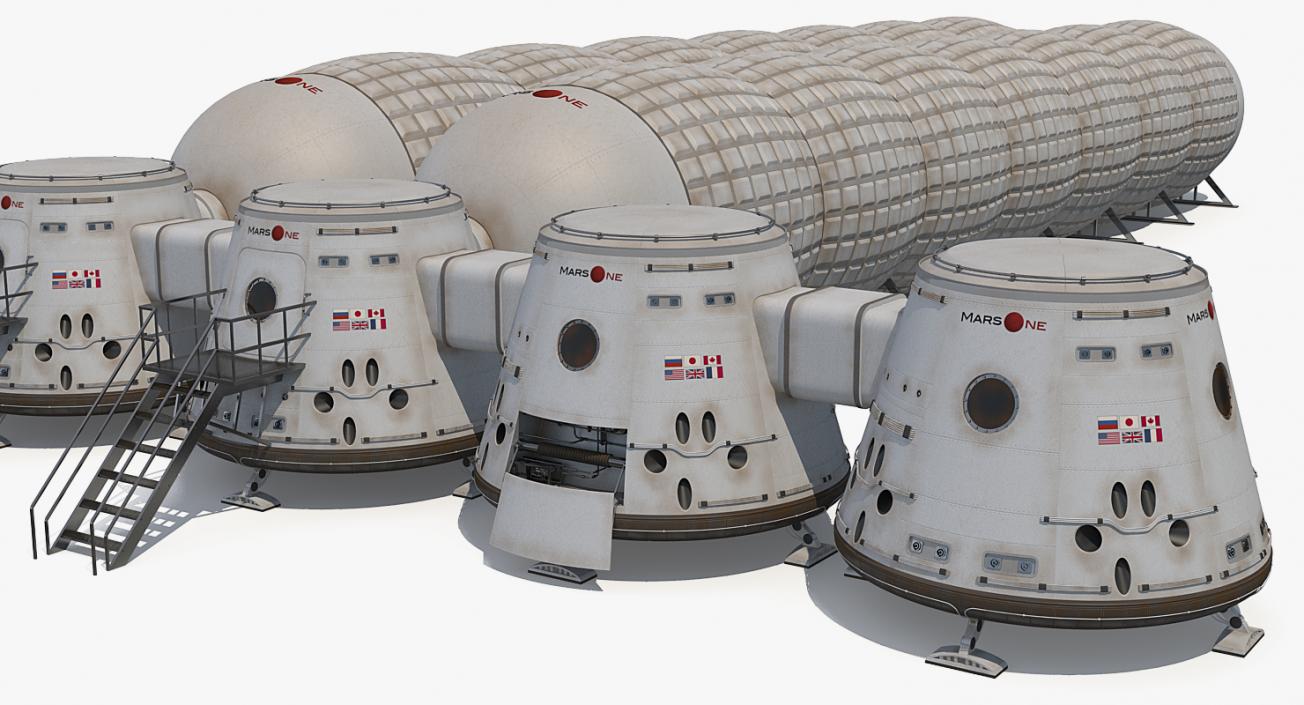 Mars Colony Collection 5 3D model