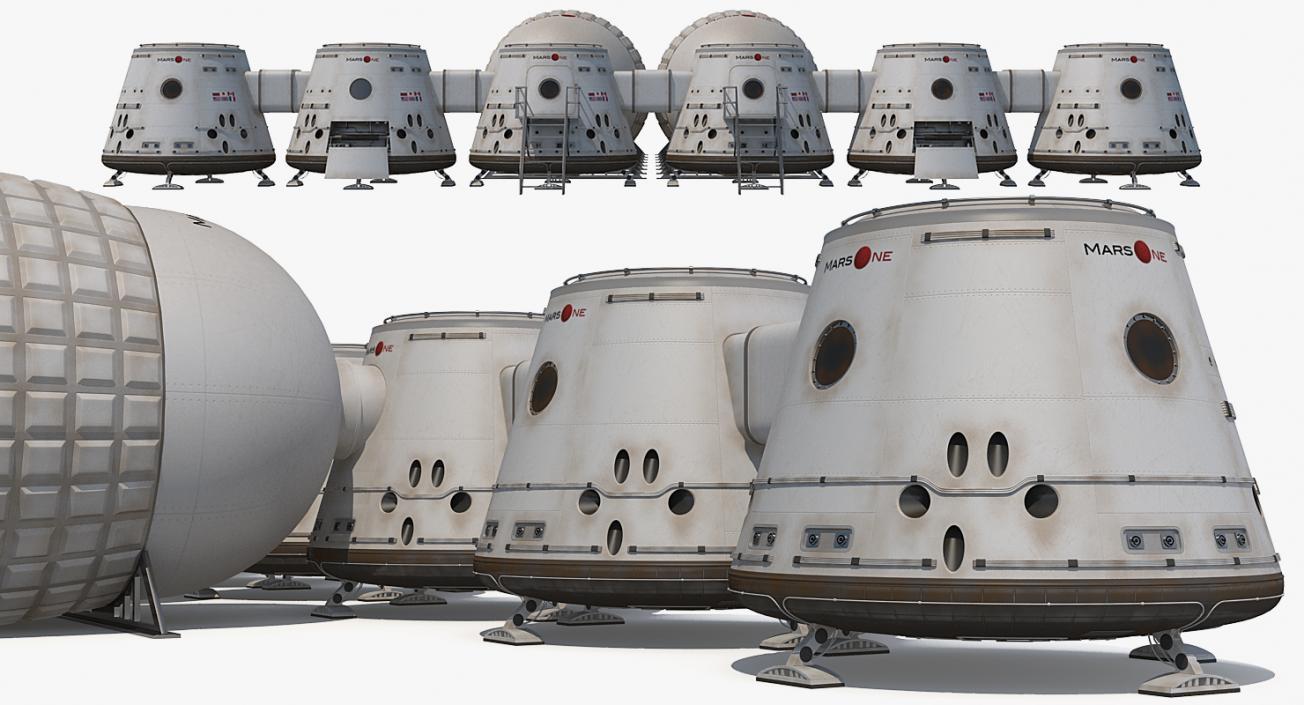 Mars Colony Collection 5 3D model