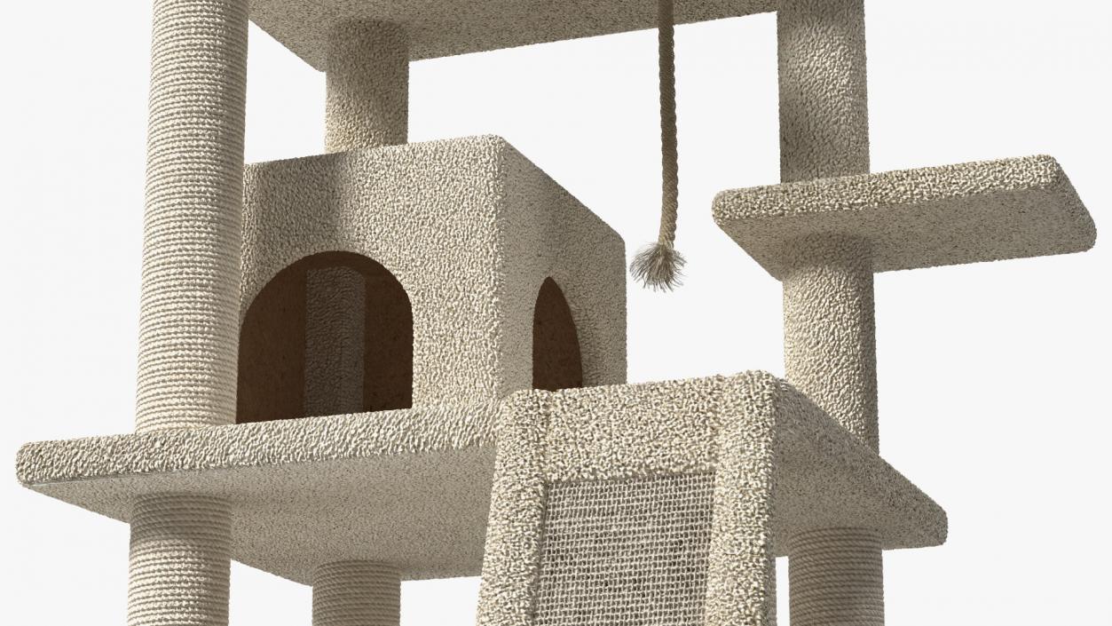 3D Cat Tree 5-Level