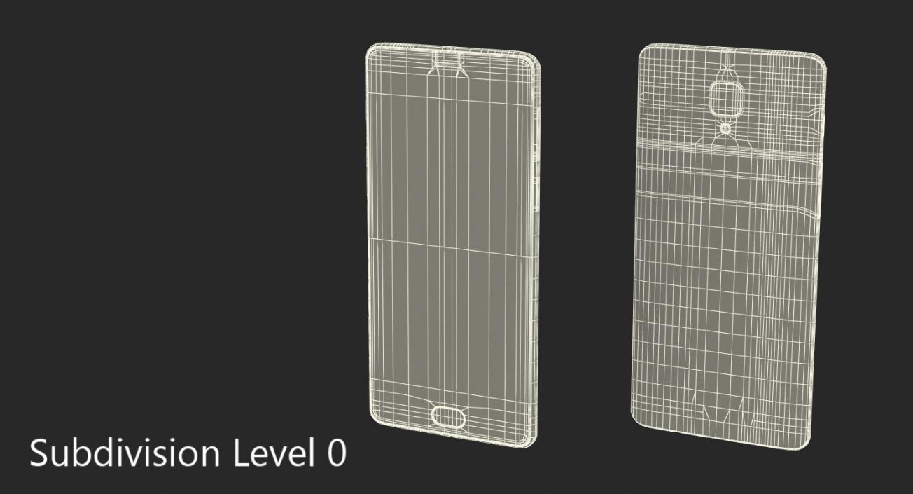 OnePlus 3T 3D Model 3D model