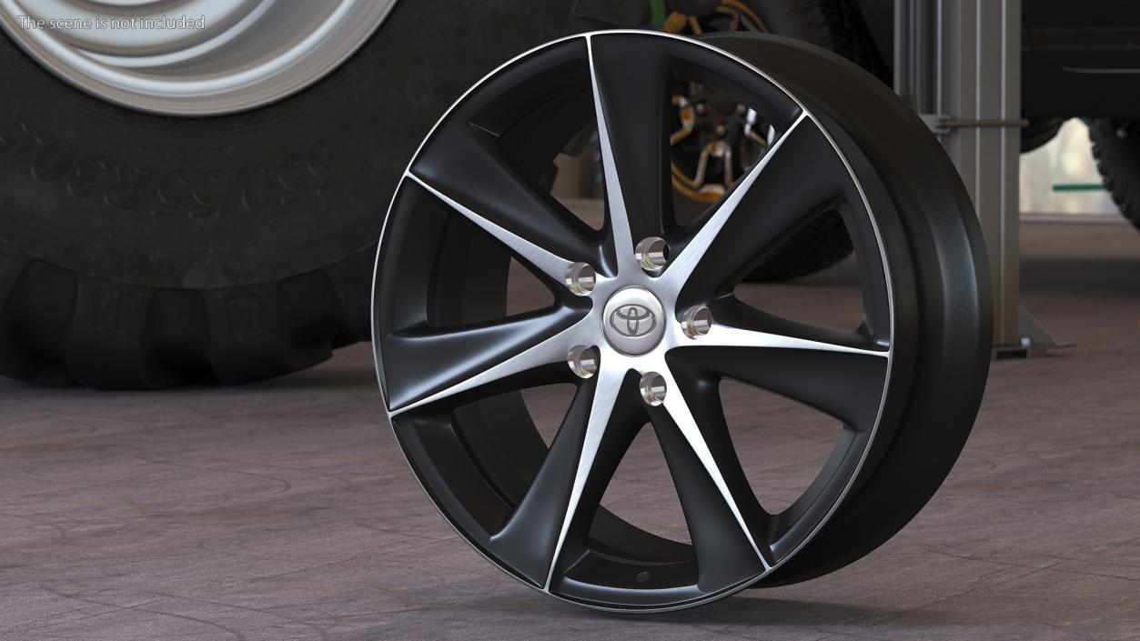 3D model Toyota Car Wheel Rim