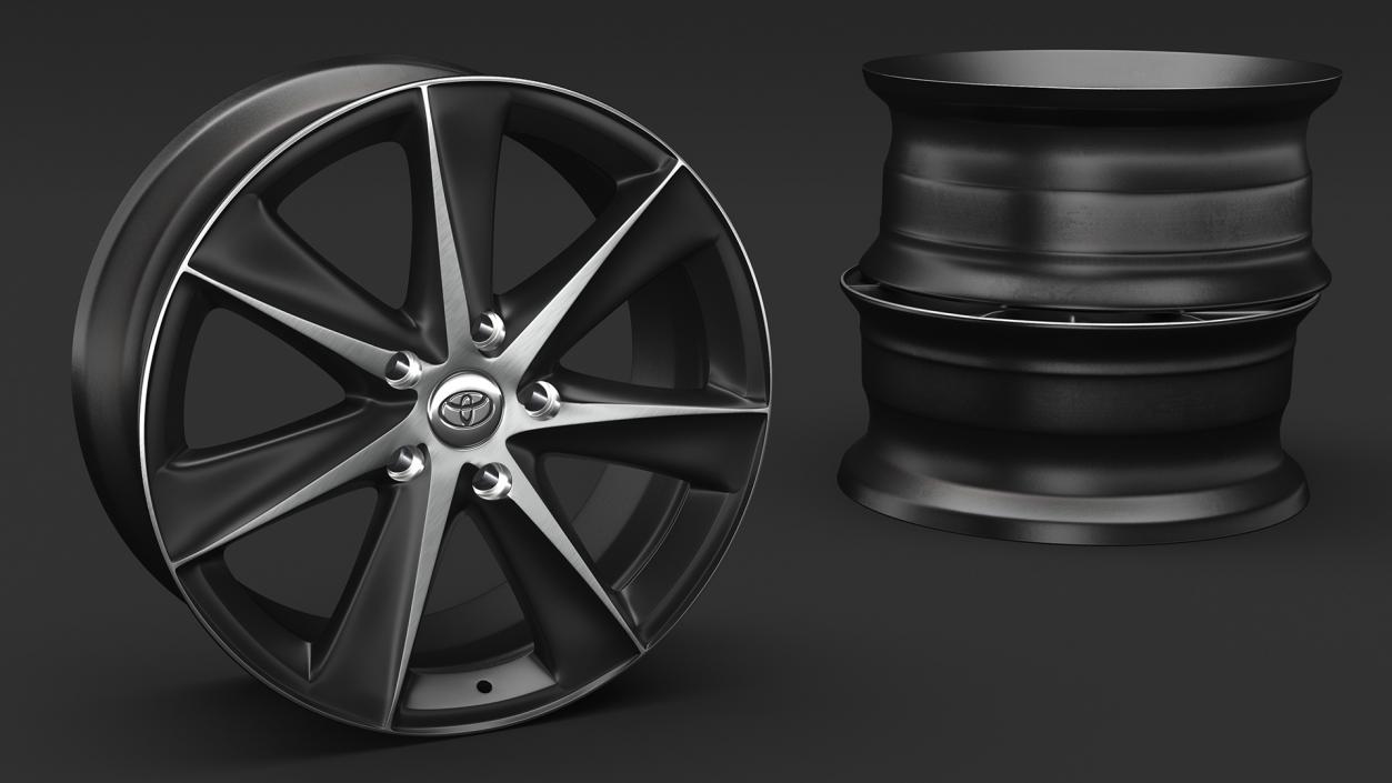 3D model Toyota Car Wheel Rim