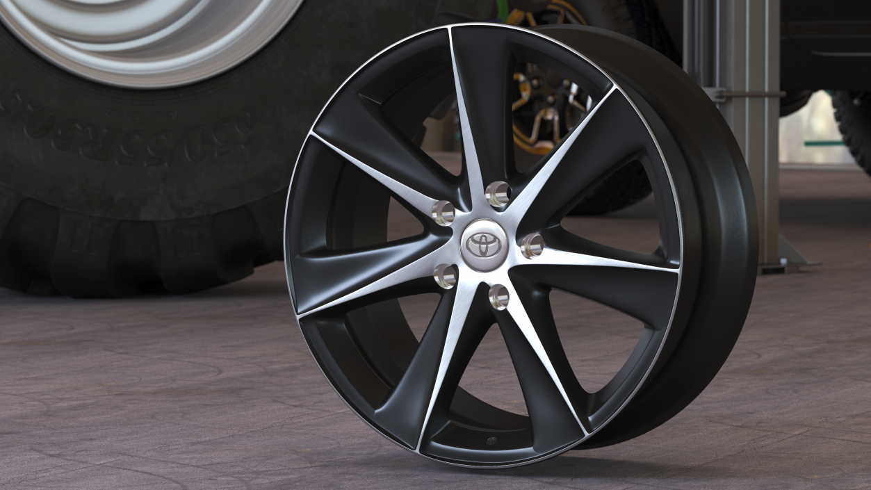 3D model Toyota Car Wheel Rim