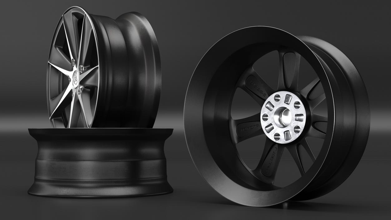 3D model Toyota Car Wheel Rim