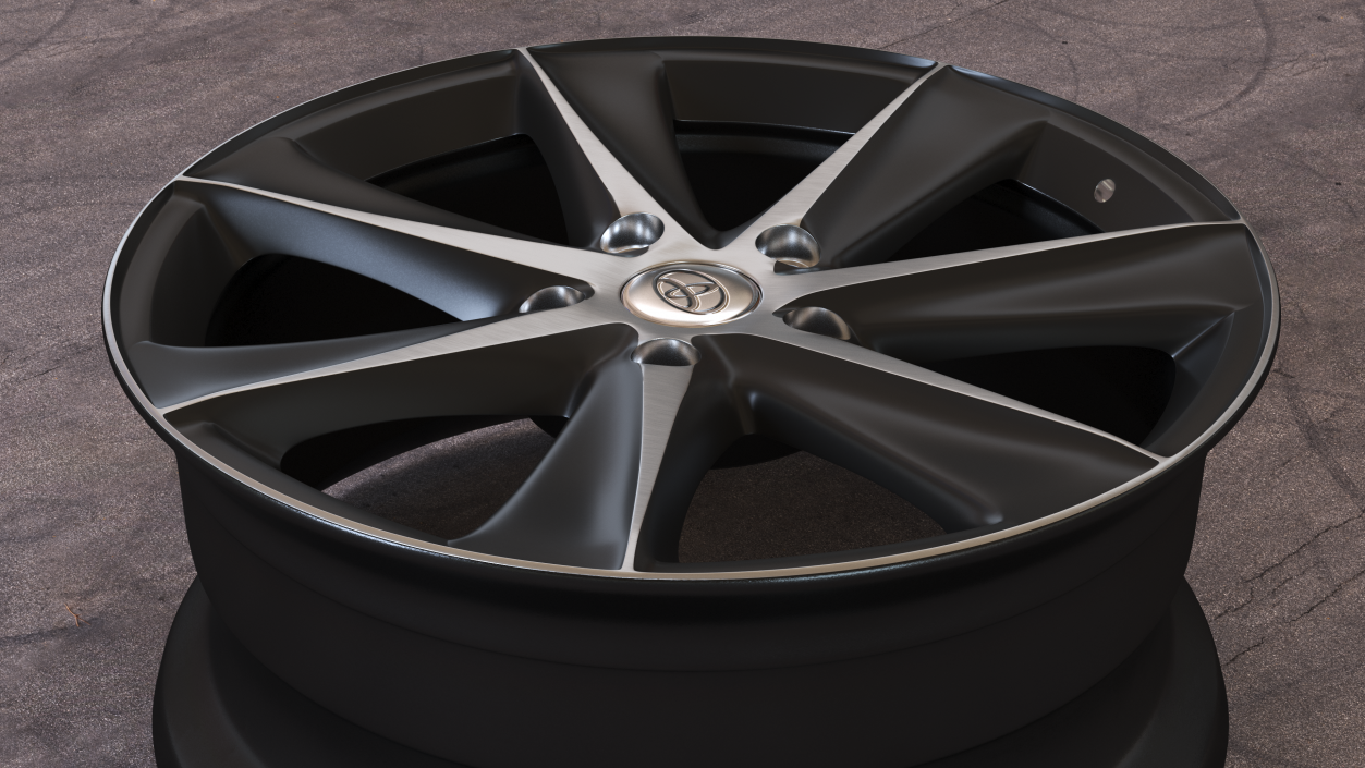 3D model Toyota Car Wheel Rim