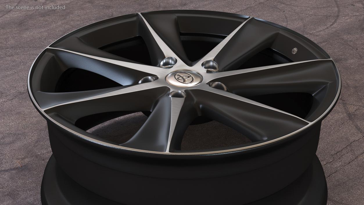 3D model Toyota Car Wheel Rim