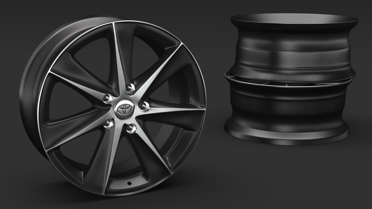 3D model Toyota Car Wheel Rim