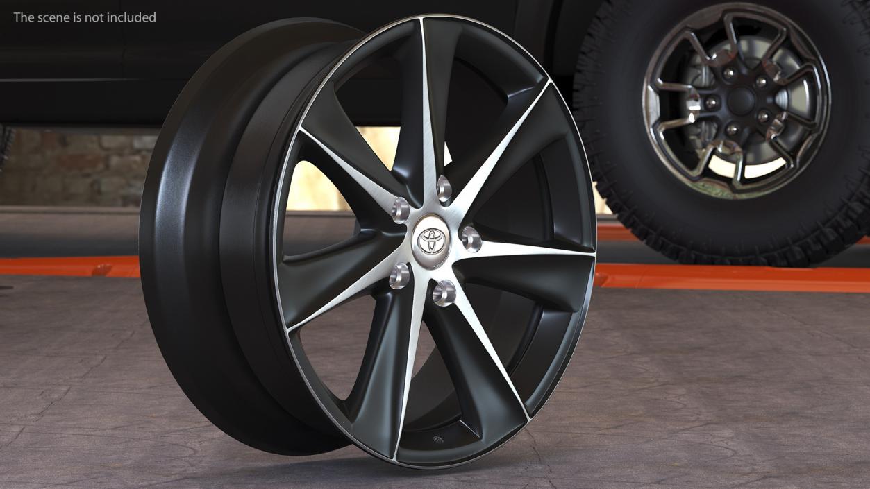 3D model Toyota Car Wheel Rim