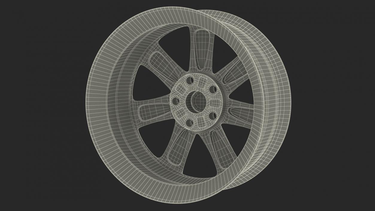 3D model Toyota Car Wheel Rim