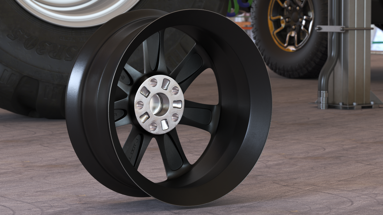 3D model Toyota Car Wheel Rim