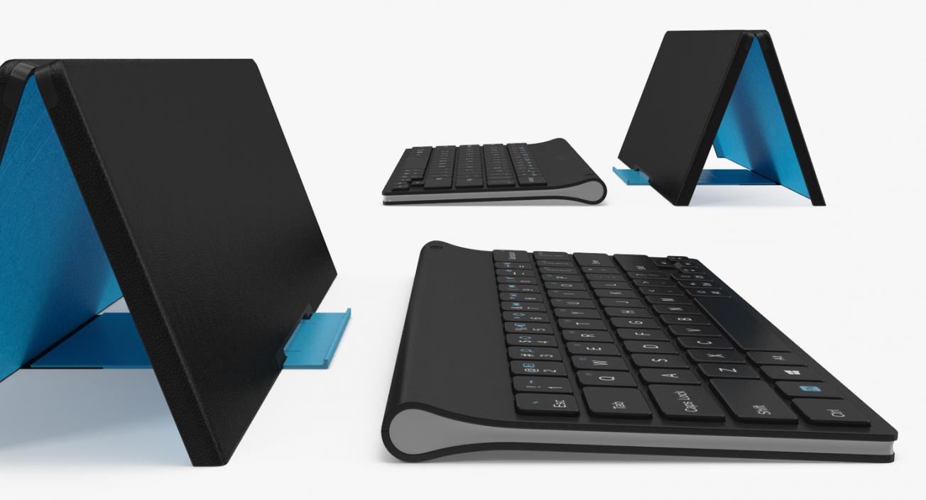 3D model Logitech Tablet Keyboard with Cover