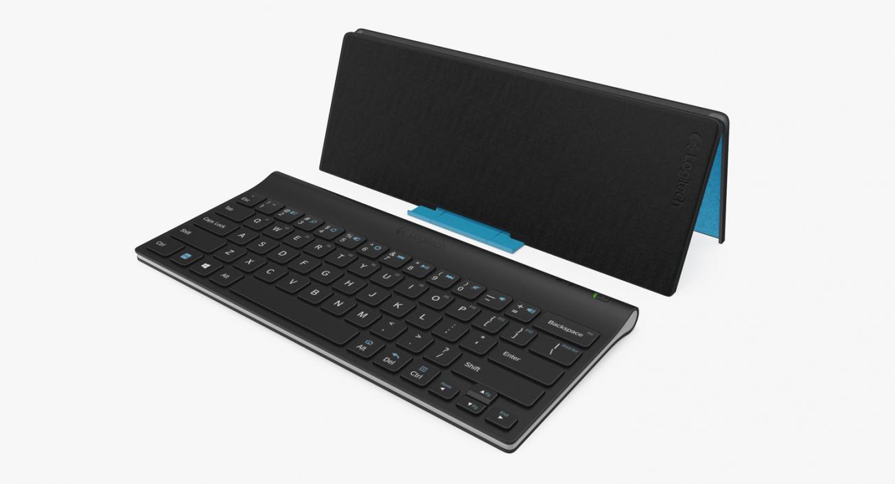 3D model Logitech Tablet Keyboard with Cover