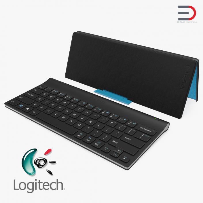 3D model Logitech Tablet Keyboard with Cover