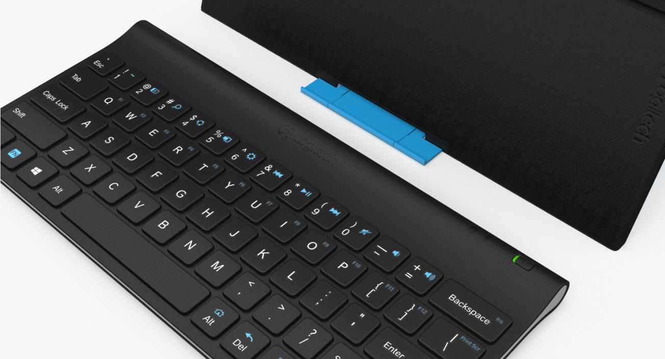 3D model Logitech Tablet Keyboard with Cover