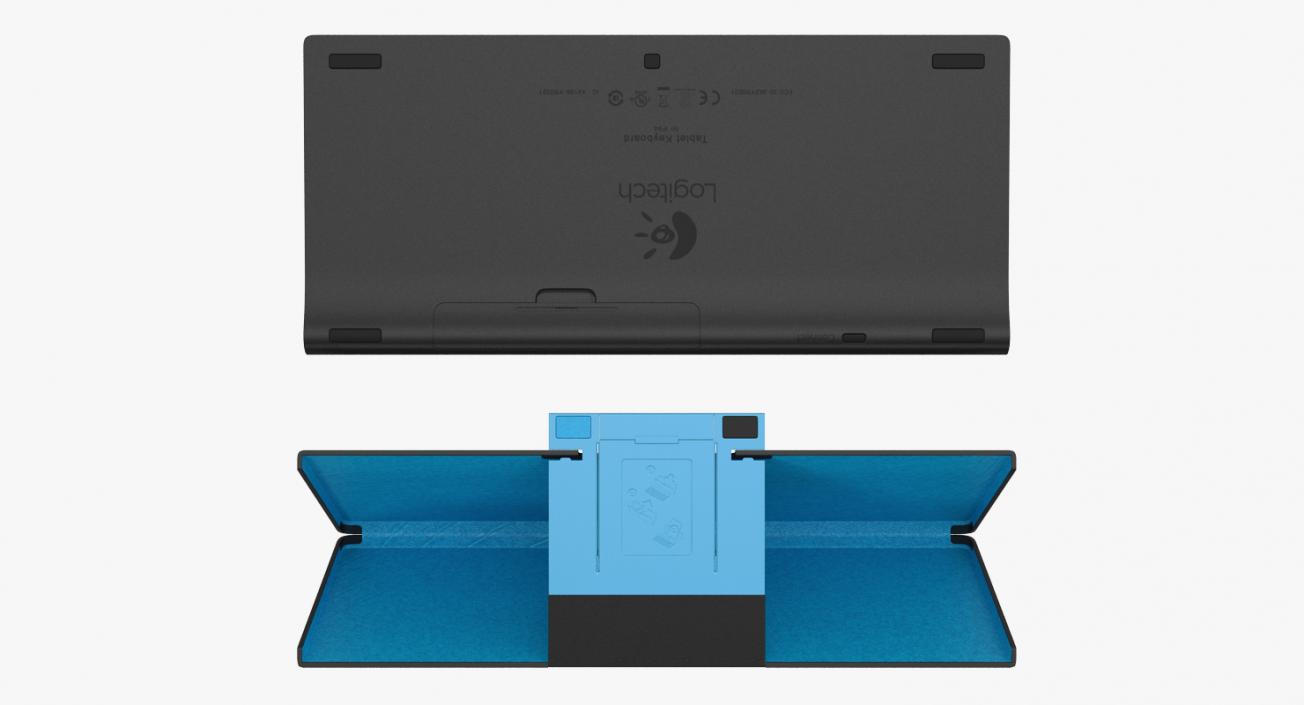 3D model Logitech Tablet Keyboard with Cover