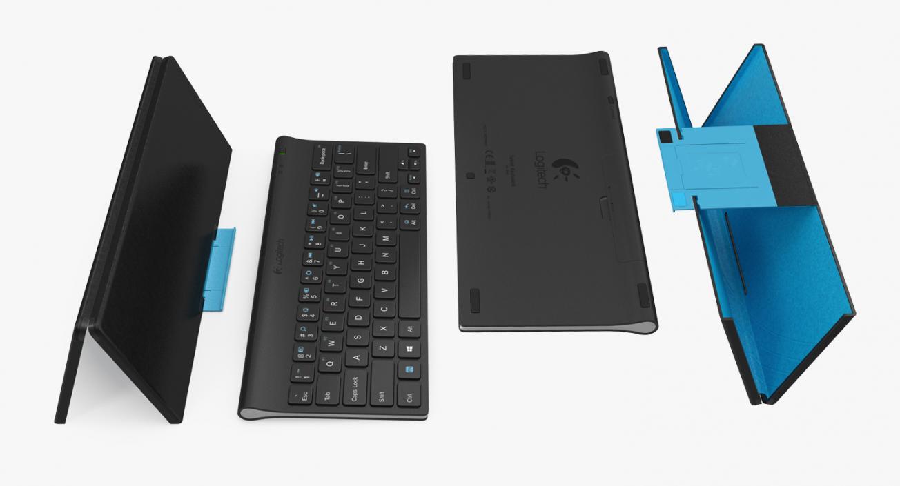 3D model Logitech Tablet Keyboard with Cover