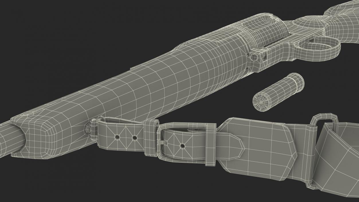 3D model Russian Shotgun MC-255 Polymer